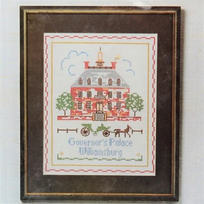  Elsa Williams Williamsburg Governor's Palace Sampler Embroidery Kit # 29105 - Image 1 of 4