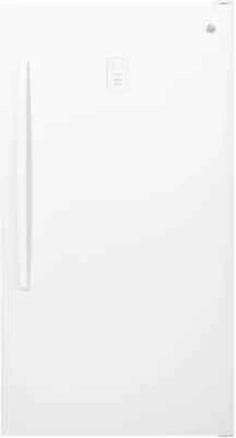 GE 33 inch Freestanding Upright Freezer White NEW FUF17DLRWW - Image 1 of 4