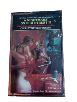 A Nightmare On Elm Street 2 Soundtrack Cassette. New. Sealed NOS. 1986 CTV 81275 - Image 1 of 4