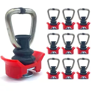 10 Stück Endbeschlag Airline Fitting Single Stud Airlineschiene Airlinebeschlag - Bild 1 von 5