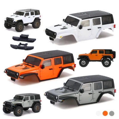 6.10in WheelbaseBody Shells w/ Bumpers Set for 1/18 RC Crawler Traxxas TRX4M   - Image 1 of 4
