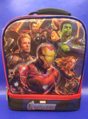 Fiambrera The Avengers doble compartimento aislada suave con cremallera Foto 1 de 4