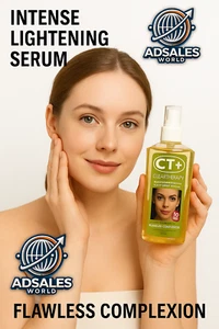 KOJIC ACID Skin Whitening Lightening Brightening Serum Dark Spot Fade with AHA - Picture 1 of 4