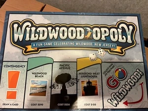 Wildwood  Opoly Board Game Famous New Jersey Shore Monopoly New Rain  Day Games - Picture 1 of 3
