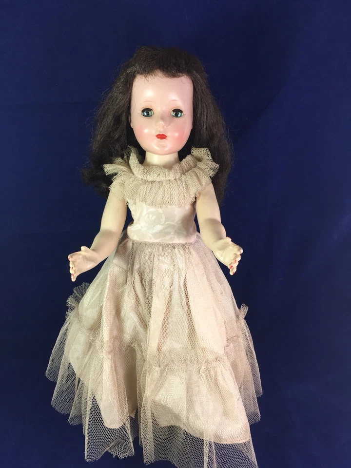 Muñeca Composición Vintage Sin Marca 17" Foto 1 de 4