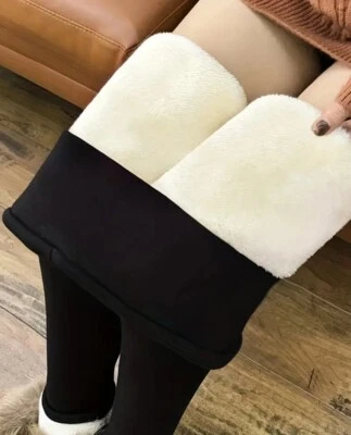 Leggings femininas com isolamento de pele - Imagem 1 de 4