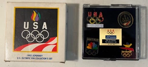 Juego de colección de prendedores olímpicos de colección NOS 1992 JCPenny paquete original nuevo - Imagen 1 de 5