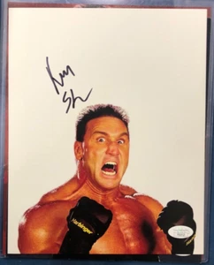 Ken Shamrock Autograph 8x10 Photo JSA Authenticated WWE WWF UFC GREAT PHOTO!!! - Picture 1 of 1