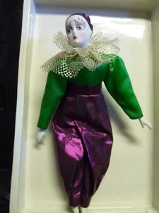 Bambola da collezione viso bianca ceramica 14,5 pollici - Foto 1 di 6