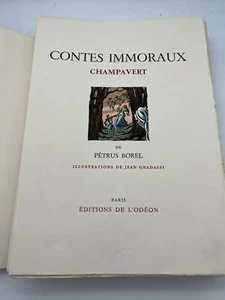 Contes Immoraux - Champavert - 1951 - Foto 1 di 12