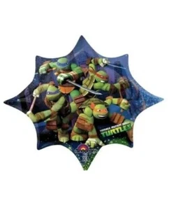 Tortugas Ninja Adolescentes Mutantes TMNT - Globo de Lámina SuperForma 88 CM - Amscan - Imagen 1 de 6