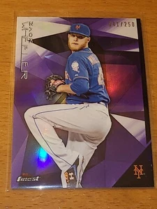 METS ZACK WHEELER 2015 TOPPS FINEST PURPLE REFRACTOR #93 041/250 - Picture 1 of 1