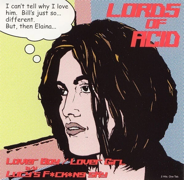 Lords Of Acid - Lover Boy / Lover Girl Cd 4 Tracks - Image 1 of 1