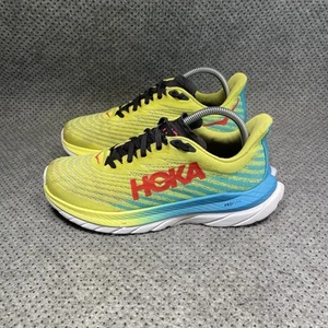 Zapatos para correr Hoka One One Mach 5 amarillos talla 8,5 para mujer - Imagen 1 de 9