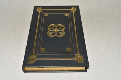 SIGNED Easton Press LOST MOON VOYAGE OF APOLLO 13 Lovell Kluger 1ST LEATHER FINE - Image 1 of 4