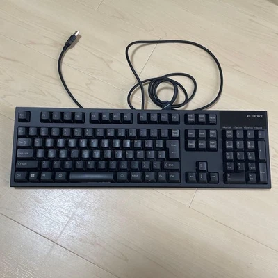 Topre Realforce R2-JP4-BK Japanese Mechanical Keyboard USB Black with Indicators - Image 1 of 4