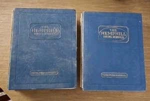 The HEMPHILL DIESEL ENGINEERING SCHOOLS Verbale Notizen und Skizzen POSTEN VON ZWEI - Bild 1 von 9