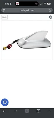 Antena Chevrolet Tahoe 2015 - 2020 montada no teto barbatana de tubarão fabricante de equipamento original - Imagem 1 de 2