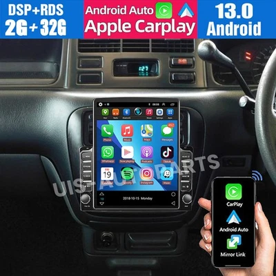 Wireless CarPlay For Honda Odyssey 1995-1998 Car Stereo Radio Android 13 GPS SWC Foto 1 de 4