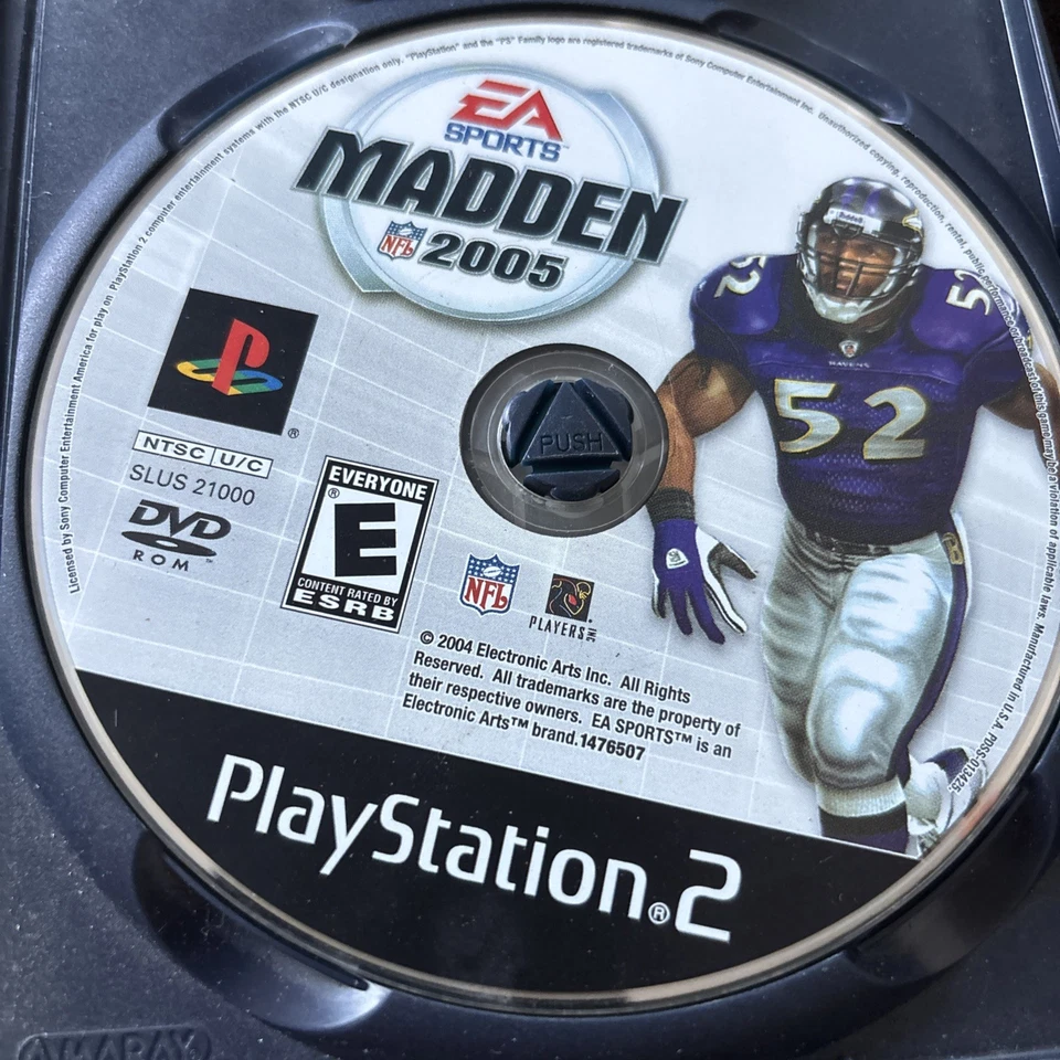 EA Sports Madden 2005 para PS2 Playstation 2 SOLO DISCO.  SIN ESTUCHE Foto 1 de 1