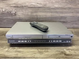Panasonic PV-D4745S DVD VCR Kombi VHS Player Recorder mit Fernbedienung - getestet, funktioniert! - Bild 1 von 18