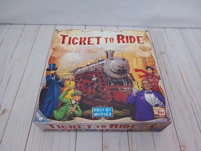 Ticket To Ride Board Game Days Of Wonder By Alan R. Moon New Open Box - Image 1 of 4