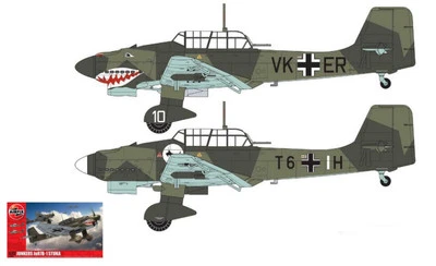 KIT MODELLINO AEREO STATICO DIECAST AIRFIX JUNKERS JU87 B-1 STUKA SCALA 1:72 - Immagine 1 di 4