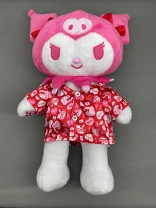 Kuromi Build A Bear Hello Kitty Valentinstag rosa Stofftier Outfit Bab Sanrio mit Top - Bild 1 von 11
