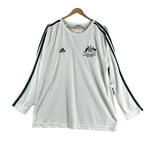 Adidas Paralympics 2008 Team Jersey Men’s XL White Long Sleeve Australia Made - Bild 1 von 11