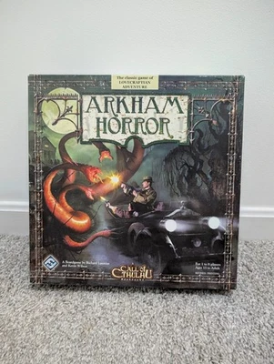 Arkham Horror Board Game – Revised Printing – Complete Cthulhu Fantasy Flight - Image 1 of 4