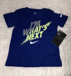 Nike Kleinkind "I'M WHAT'S NEXT" tief royalblau Jungen T-Shirt, Gr. 2T - Bild 1 von 1