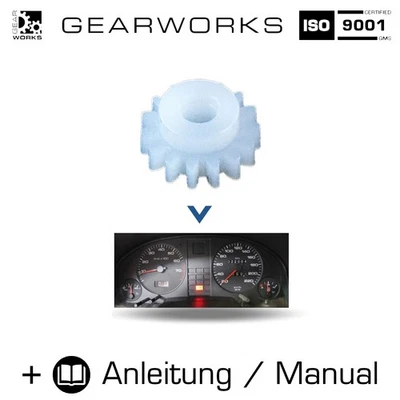 Engranaje E15 para AUDI 100 200 V8 tipo 43 44 C4 velocímetro cuadro de instrumentos reparación Foto 1 de 4