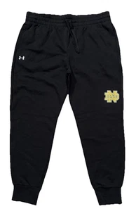 Felpa da jogging irlandese Under Armour Notre Dame Fighting. Uomo XL. Nero. - Foto 1 di 10
