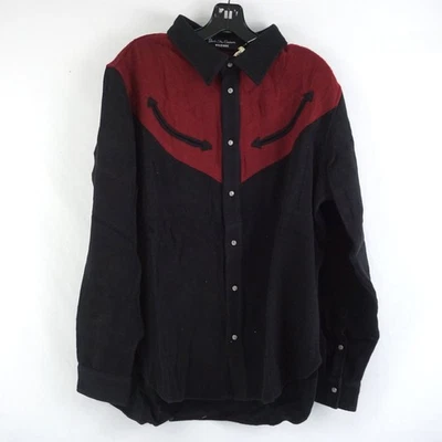 Camisa informal con botones Wildside X God's True Cashmere Western - mediana EE. UU. Foto 1 de 4