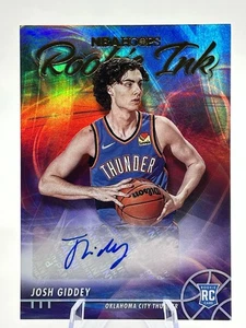 2021-22 Panini NBA Hoops - Rookie Ink Josh Giddey #RI-JGD (AU, RC) - Picture 1 of 2