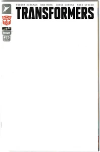 Transformers #25 Cover G Blank Sketch Autobot Variant – Image Comics 2025 - Picture 1 of 2