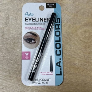 L.A. Colors AUTO EYELINER Black Smooth Application 0.01 oz - Picture 1 of 7