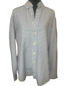 Ralph Lauren Polo Para Hombres Clásico Cuadros A Cuadros Abotonados Oxford Camisa Poni Grande - Imagen 1 de 7