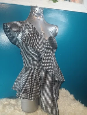 Top negro KEEPSAKE the Label Foto 1 de 4