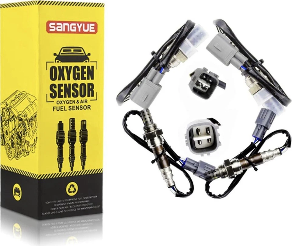 4 件上游/下游氧 O2 传感器适用于雷克萨斯 GX470 丰田 4Runner 2003 2004 — 第 1/3 张图片