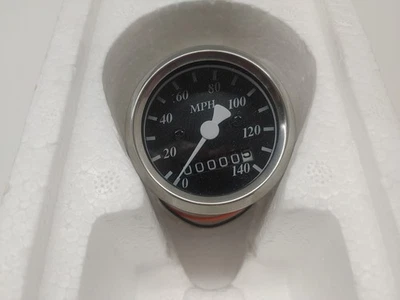 MID-USA Black Face Mini Speedometer 48043 - Image 1 of 4