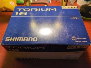 Shimano Torium 16 Reel new in box 2004 year manual paper clamp - Picture 1 of 18