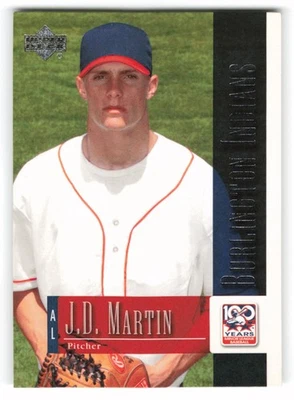 2001 Upper Deck Minors Centennial #23 J.D. Martin Burlington Indians - Image 1 of 2