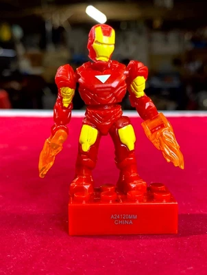 Mega Bloks Marvel Invincible Iron-man 2" Micro Figura Bloques Lego BONITO GD03 Foto 1 de 4