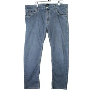 Hugo Boss Maine Regular Fit Men Blue Denim Lightweight Jeans Size 36X32 Stretch - Picture 1 of 21