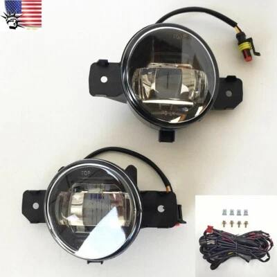 Kit de luces antiniebla LED DRL transparentes para parachoques delantero para Infiniti M35 M45 2008 2009 2010 Foto 1 de 4
