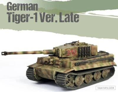 1/72 ACADEMY TIGER-1 VER. LATE TANK GERMAN WWII PLAMODEL KIT DIORAMA 13431 - Image 1 of 4