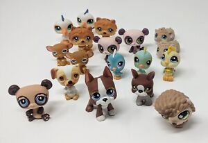 Littlest Pet Shop * LOT of 18 w/#588 Great Dane * LPS * Hasbro * Dog Bear Bird