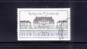 SWEDEN 1992 KARLBERG PALACE 20 SEK HIGH VALUE 1 STAMP SC#1876 IN FINE USED - Picture 1 of 1