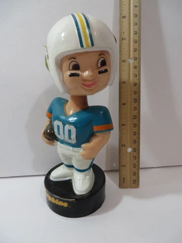 VINTAGE MIAMI DOLPHINS BOBBLEHEAD DOLL Cover